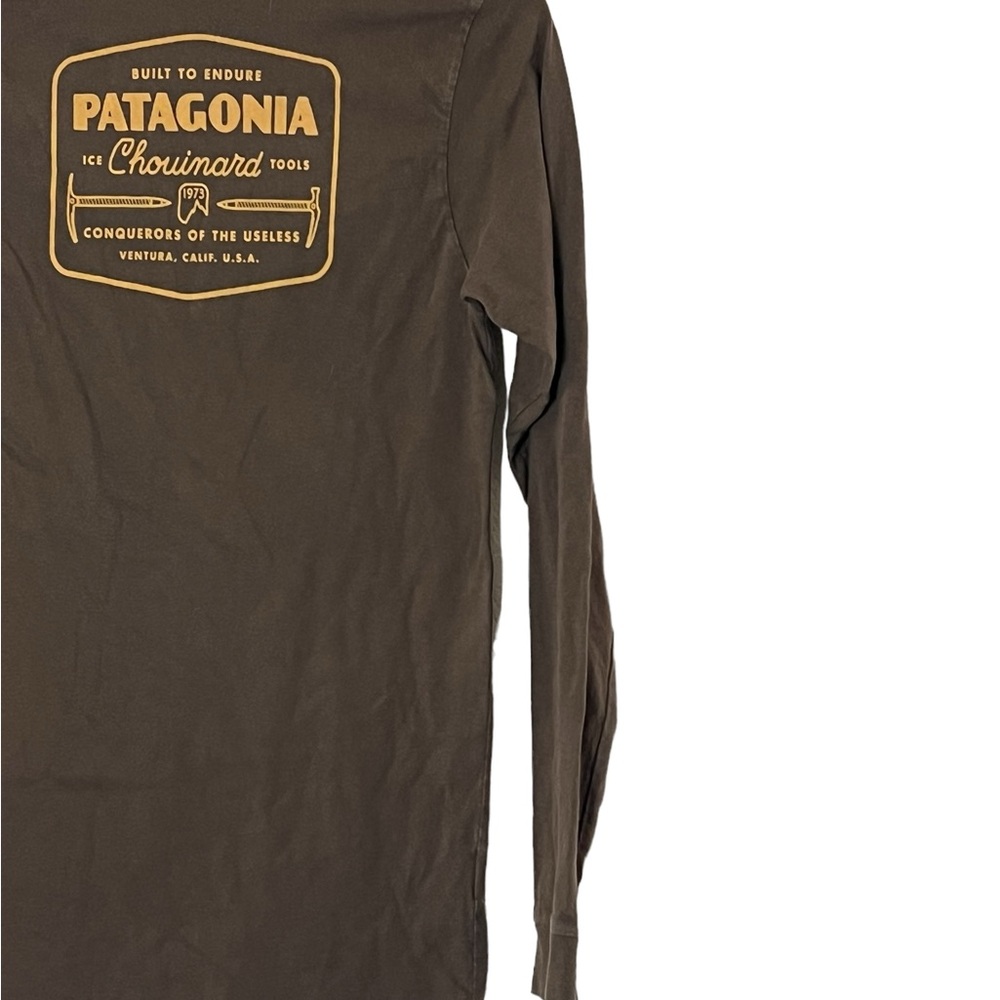 Patagonia | Organic cotton crew neck long sleeve graphic tee Men’s size … - Picture 8 of 9